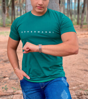 T-Shirt Casual Estampa Bokermanni silk