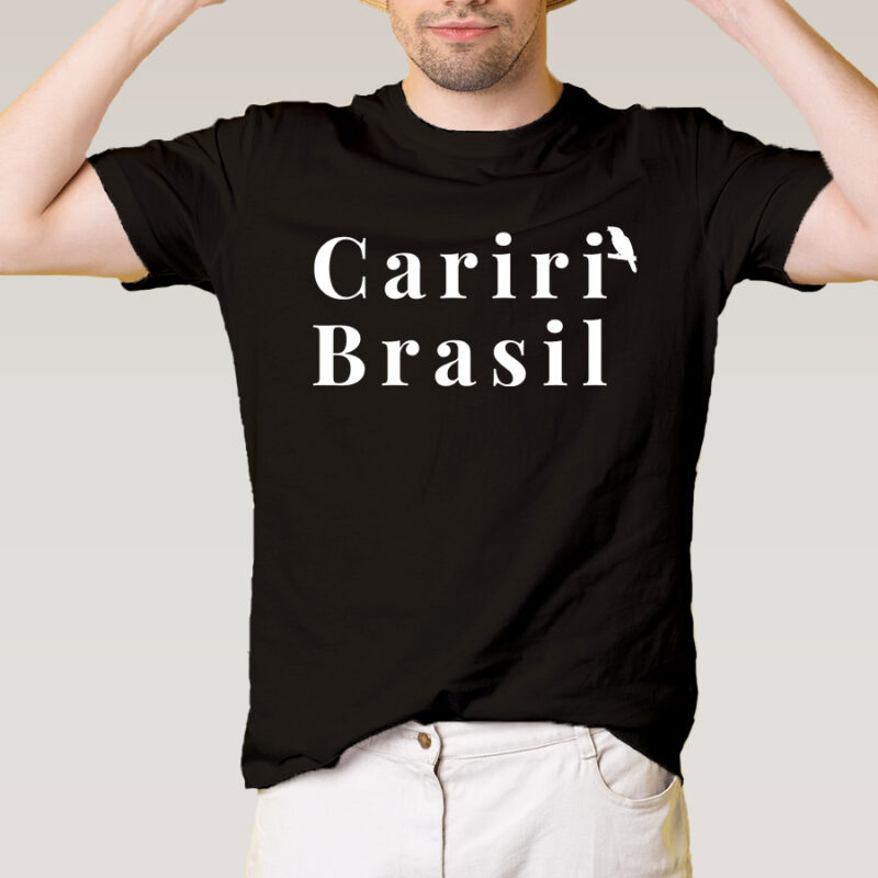Camisa unissex serigrafia frontal: Cariri Brasil - Imagem 2